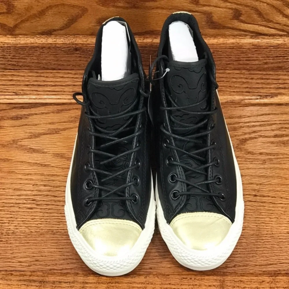 Converse CT Hi CNY 2015 Year of‎ Goat Black Met Gold Shoes - Picture 4 of 8